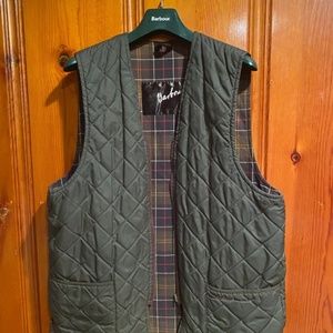 Barbour Quilted Waistcoat/Zip-In Liner (Large)